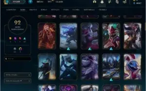 conta lol Skin e icones de 2013 (raros e full champ)