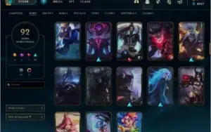 conta lol Skin e icones de 2013 (raros e full champ)