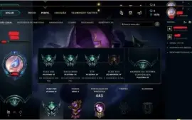 Conta platina 4  136 skins imperdível