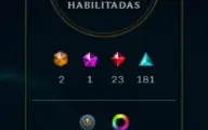 Conta de LOL com 320 skins e Conta de VALORANT com 202 Skins