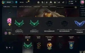 Conta Ex Mestre (2021), 251 Skin + 30 Espólios + 2635 Rp