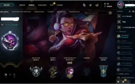 CONTA PRATA 2 COM 111 CAMPEOES E 64 SKINS