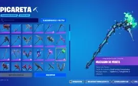 Conta de Fortnite com Minty e Skin da Season 2