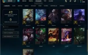 Vendo conta lvl 31 unranked(Ja foi gold em 2018)