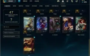Conta DIAMANTE 2 com 4 skins e 26 champs