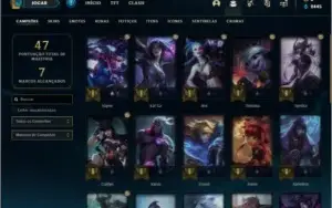 Conta DIAMANTE 2 com 4 skins e 26 champs