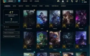 Conta DIAMANTE 2 com 4 skins e 26 champs