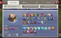 Vendo conta de Clash off clans vc 11 quase full
