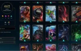 Conta league of legends 462 skins