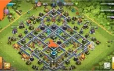 CONTA CLASH OF CLANS - CV13 QUASE FULL BARATO
