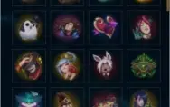 Conta de League Of Legends com 26 skins, nivel 140