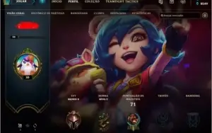 Conta LOL Unranked Level 30