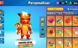 Conta com 24 skin especial é passe grátis permanente .