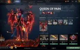 Conta Dota 2 Com Arcanas Ti10