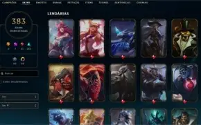 Conta de League of legends e valorant (preço negociavel)