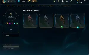 Platina 1 com 35 Champs e 4 Skins +9 Fragmentos