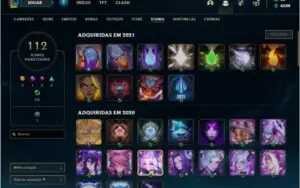 Conta lol intermediária