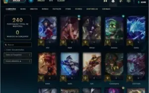Conta lol intermediária