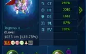 Conta NADMO OmegaX Regen Lv2 Rule of Light Lv2 Lv140 75/75 !