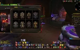 World of Warcraft Account with glad and more