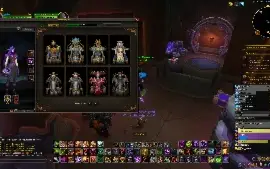 World of Warcraft Account with glad and more