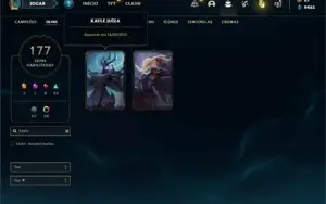 Conta Raríssima da, Season 1 com Rammus REI e Kayle Juiza