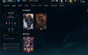Conta Raríssima da, Season 1 com Rammus REI e Kayle Juiza