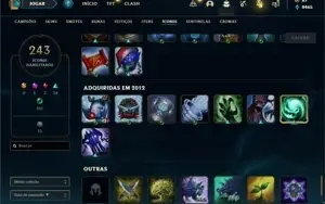 Conta Raríssima da, Season 1 com Rammus REI e Kayle Juiza