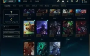 Conta prata 4 barata com 1 skin e 23 champs