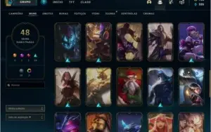 CONTA PLATINA 3 e 705 RP + 48 SKINS