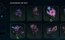 Conta LOL lvl 613 com 681 skins, 429 emotes, 471 ícones +