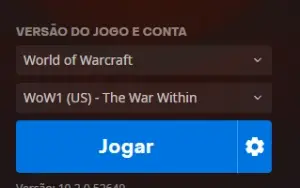 Conta rara no Wolrd of Warcraft