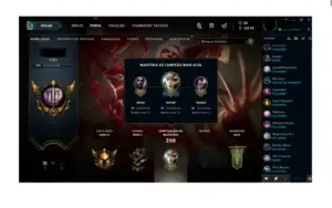Conta Lol gold Muitas skins