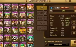 conta summoners war com 2 nat ld 5* ragdoll e gepsoo