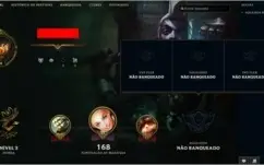 CONTA UNRANKED COM 34 CAMPEÕES!!
