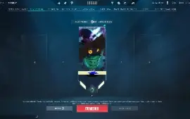 Conta Valorant Asc 1 (Imt Ep 7 E Ep 8), Xenohunter, Karambit