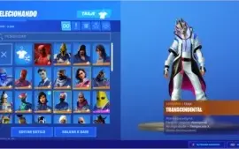 conta fortnite ikonik e varias skins