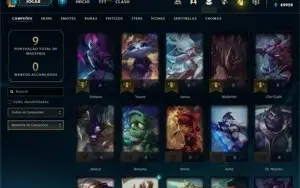 Conta FERRO 4 - Smurf LOL (league of legends) ELOMOON
