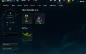 Conta FERRO 4 - Smurf LOL (league of legends) ELOMOON