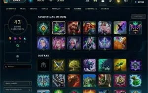 Conta FERRO 4 - Smurf LOL (league of legends) ELOMOON