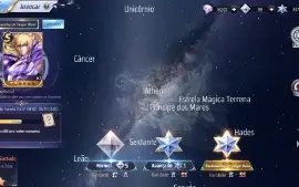 Saint seiya Awakening com mais de 3370 Gemas Avançadas