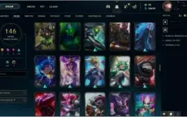 Conta LOL nivel 212