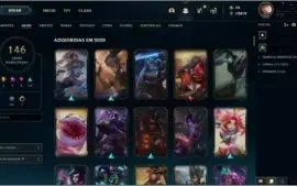 Conta LOL nivel 212