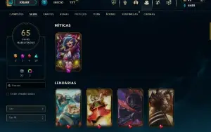 CONTA LOL - LVL 430 - 142 Champions - 65 Skins - FULL ACESSO