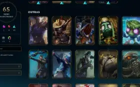 CONTA LOL - LVL 430 - 142 Champions - 65 Skins - FULL ACESSO