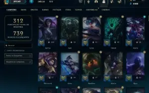 CONTA LOL - LVL 430 - 142 Champions - 65 Skins - FULL ACESSO