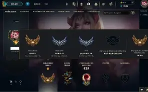 Unranked com TODOS os Champse e 194 Skins + 1800 RP