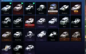 Conta Rocket League ( Tag rosa ssl + 2 tag branca )