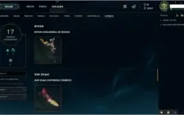 Conta League of Legends Mestre
