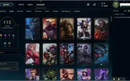 Conta League of Legends Mestre